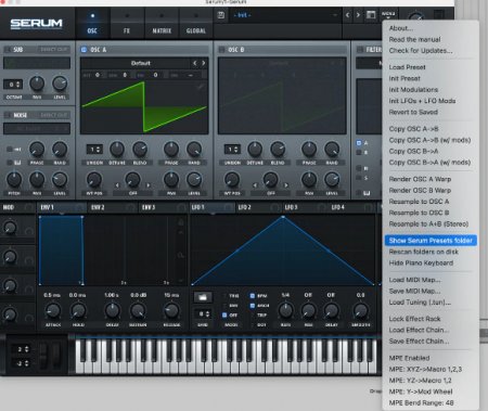 Как установить пресеты для Serum - подробное описание